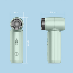 Mini Ventilateur Multifonction Sans Fil Rechargeable avec Vitesse Réglable