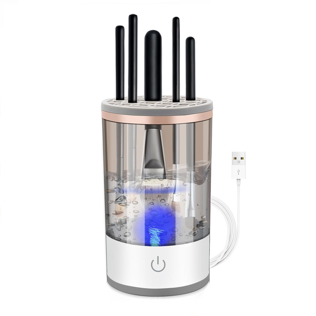 Machine Électrique Nettoyage Pinceaux Maquillage Centrifugeuse Stérilisation UV