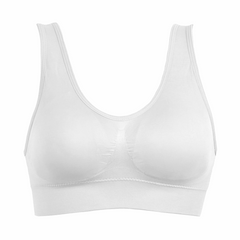 Pack 3 Brassières De Sport Sans Armatures Épaules Larges Respirant Élastique