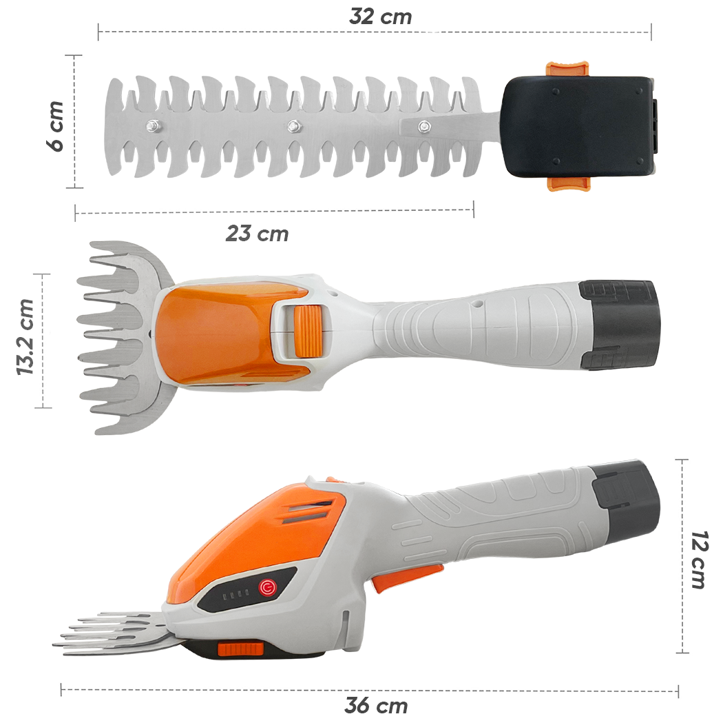 Cisailles Électriques à Haies Batterie 12V Sans Fil Rechargeables