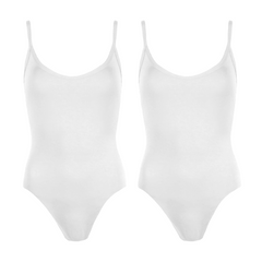 2 PZ Maillot de Bain Une-Pièce Femme MADRID Élastique Push Up Uni Beachwear