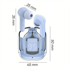 Écouteurs Ultrapods Max Bluetooth 5.3 Sans Fil Microphone Écran LED