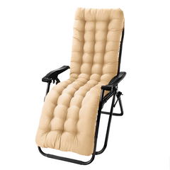 Chaise inclinable pliable avec coussin Zéro gravité Dossier inclinable
