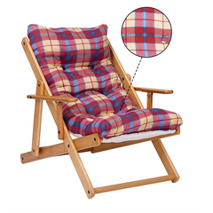 MAS011 Fauteuil inclinable en hêtre Amalfi ArtLegno 108x65x60cm 2 couleurs