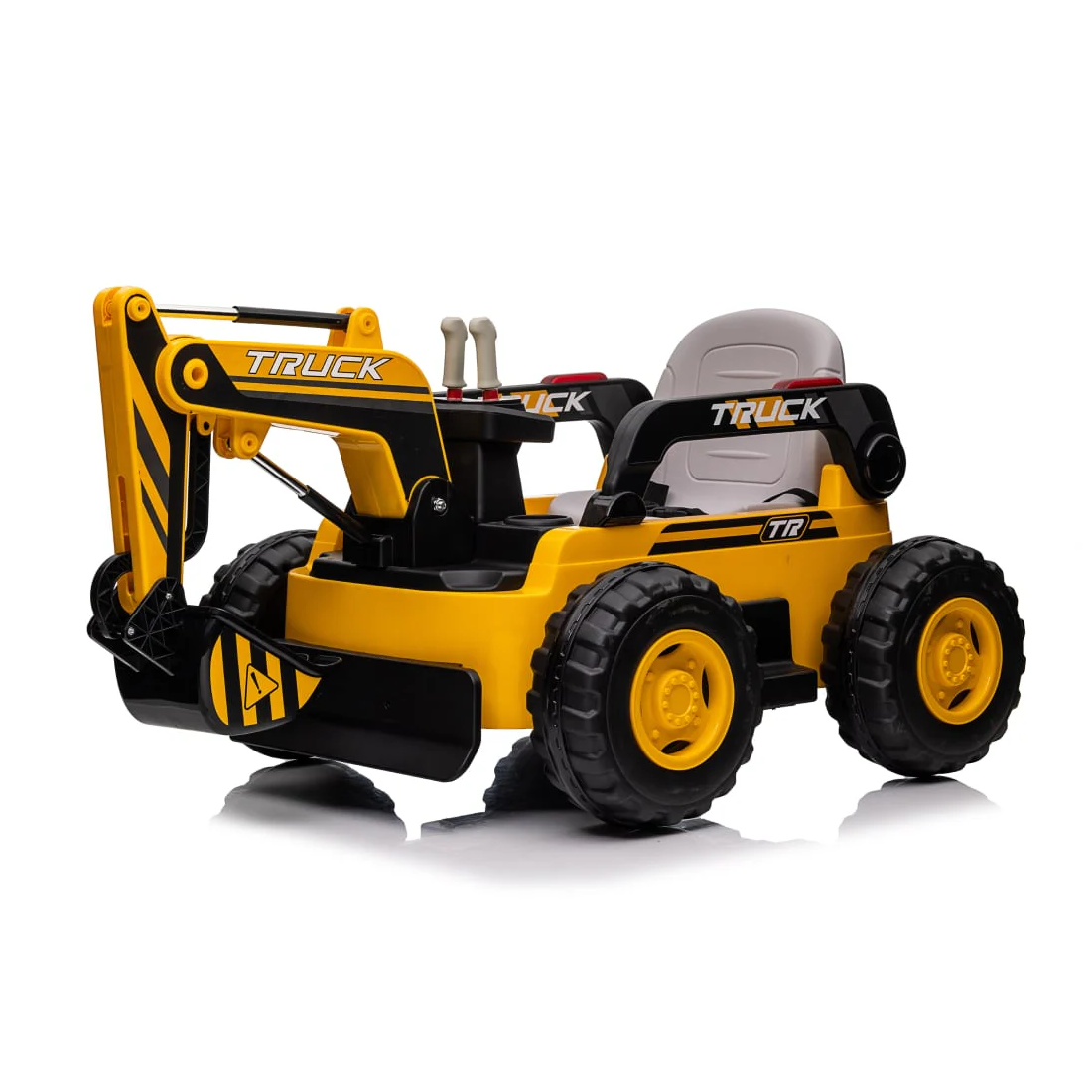Bulldozer Électrique pour Enfants LT979 New Holland avec Pelle Maniable 12V