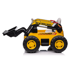 Excavateur Électrique pour Enfants New Holland LT978 avec Pelle Scavatrice 12V