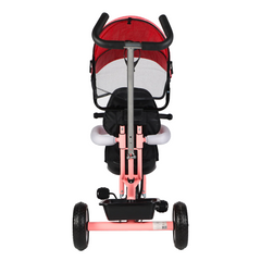 Tricycle FUNNY LT982 Poussette pour Enfants avec Pare-Soleil