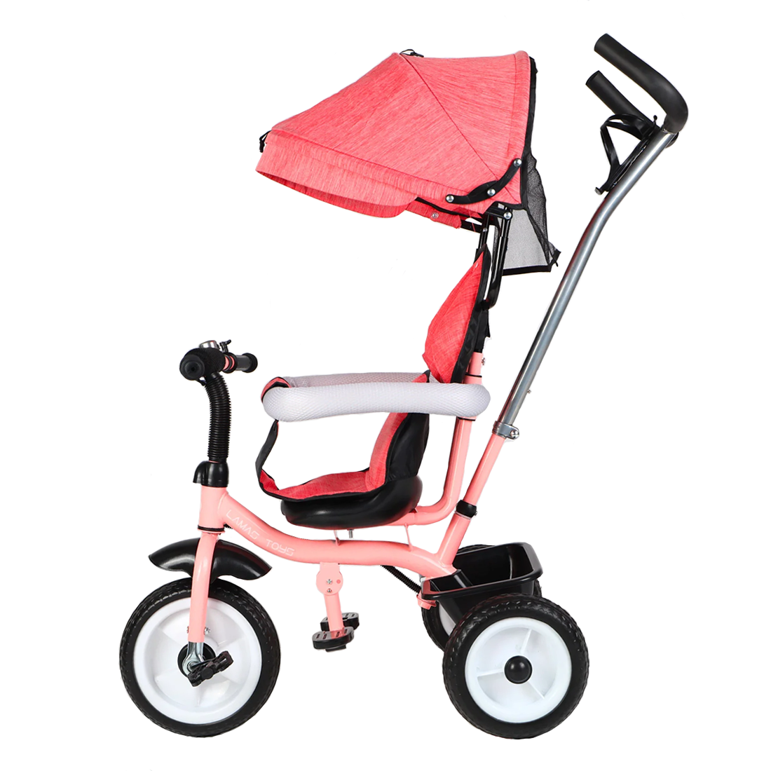 Tricycle FUNNY LT982 Poussette pour Enfants avec Pare-Soleil