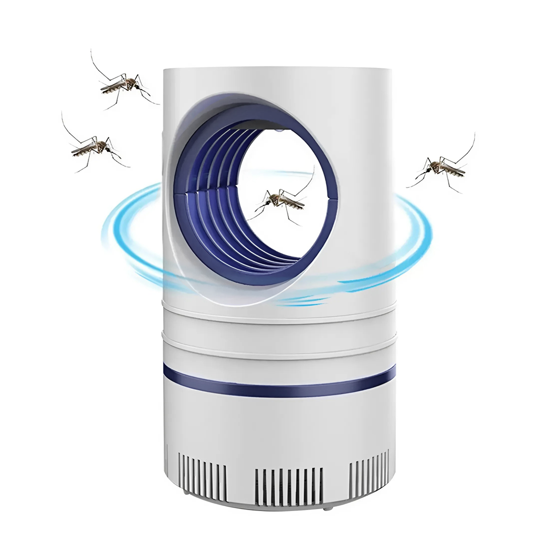 2pcs Lampe Anti-Moustiques Électrique Lumière UV Piège à Insectes Portable USB