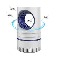 2pcs Lampe Anti-Moustiques Électrique Lumière UV Piège à Insectes Portable USB