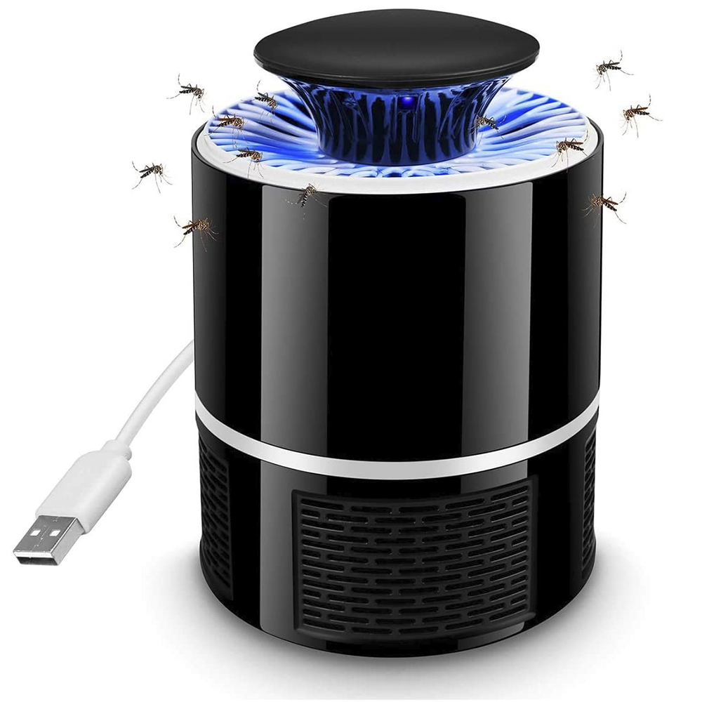 2pz Lampe anti-moustiques électrique 18724, trappola insectes LED USB portable.