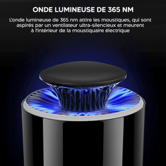 2pz Lampe anti-moustiques électrique 18724, trappola insectes LED USB portable.