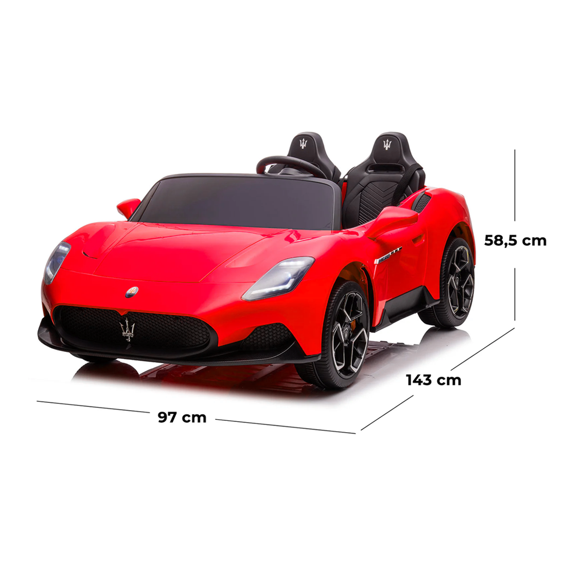 Voiture Électrique pour Enfants LT977 Maserati MC20 FULL OPTION Deux Places