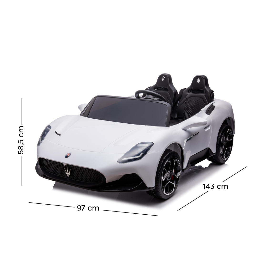Voiture Électrique pour Enfants LT977 Maserati MC20 FULL OPTION Deux Places
