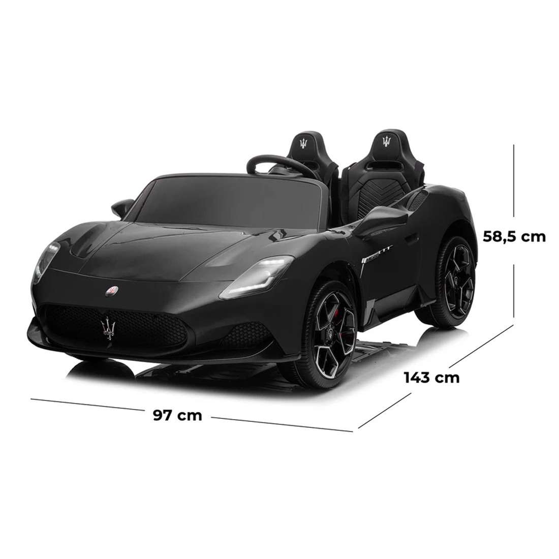 Voiture Électrique pour Enfants LT977 Maserati MC20 FULL OPTION Deux Places