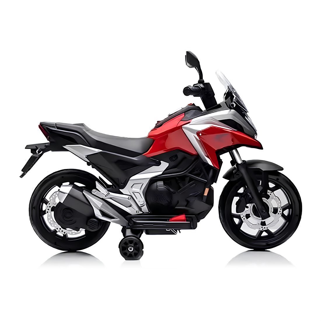 Moto électrique LT970 HONDA NC750, avec roues, lumières LED et sons.