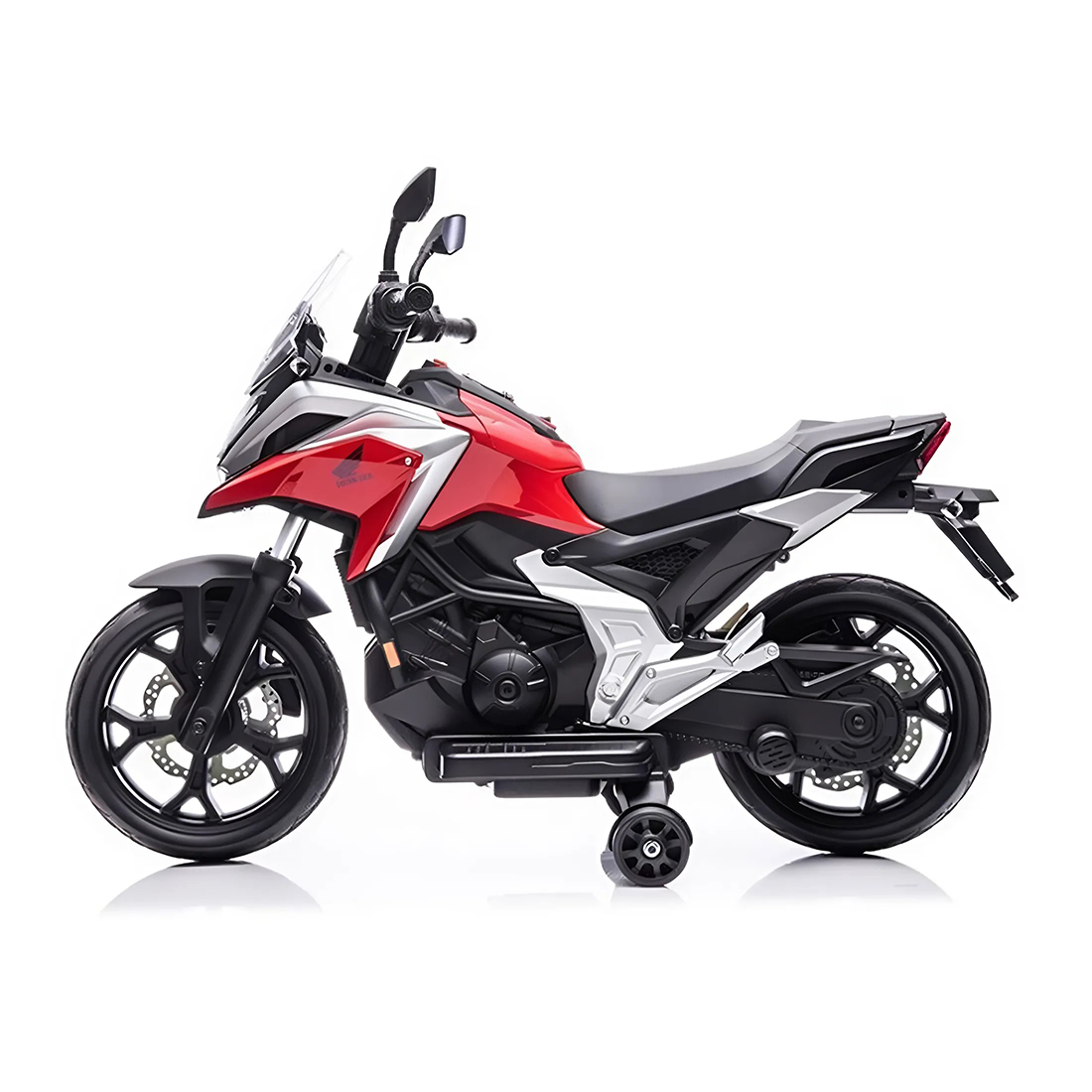 Moto électrique LT970 HONDA NC750, avec roues, lumières LED et sons.