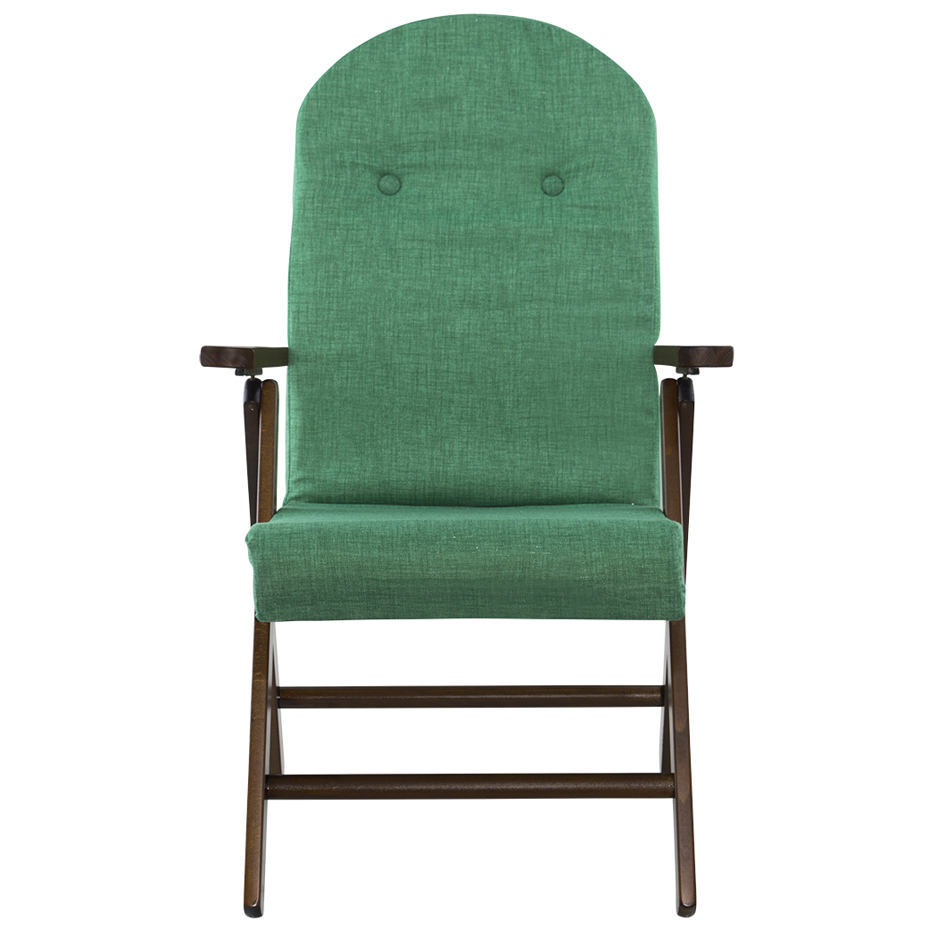 Fauteuil en Bois AMALFI Unicolore, Chaise Réglable MASLEGNO 108x65x60