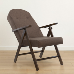 Fauteuil en Bois AMALFI Unicolore, Chaise Réglable MASLEGNO 108x65x60