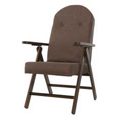 Fauteuil en Bois AMALFI Unicolore, Chaise Réglable MASLEGNO 108x65x60