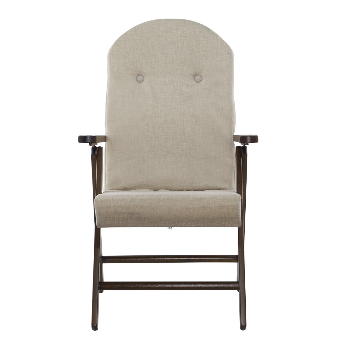 Fauteuil en Bois AMALFI Unicolore, Chaise Réglable MASLEGNO 108x65x60