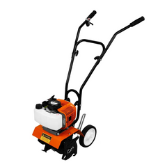 Motozappe à essence 52cc, fraiseuse de jardin moteur à explosion 2 temps 1,65 kW