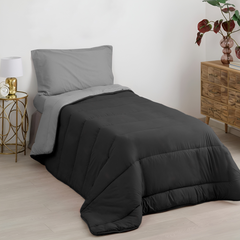 Couette simple d'hiver matelassée double face 170x260 cm Made in Italy