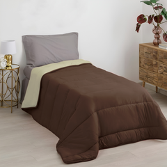 Couette simple d'hiver matelassée double face 170x260 cm Made in Italy