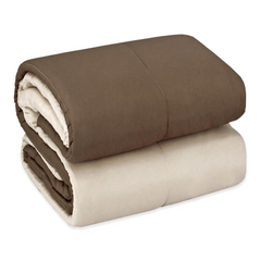 Couette simple d'hiver matelassée double face 170x260 cm Made in Italy