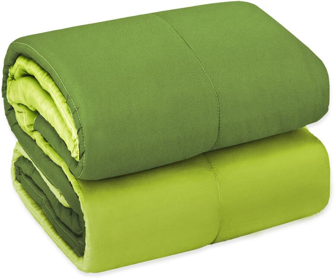 Couette simple d'hiver matelassée double face 170x260 cm Made in Italy