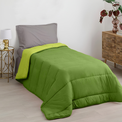 Couette simple d'hiver matelassée double face 170x260 cm Made in Italy