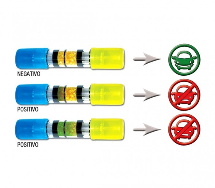 Lot de 3 Alcootest CONTRALCO fiable - réponse immédiate 