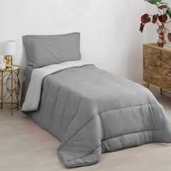 Couette simple d'hiver matelassée double face 170x260 cm Made in Italy