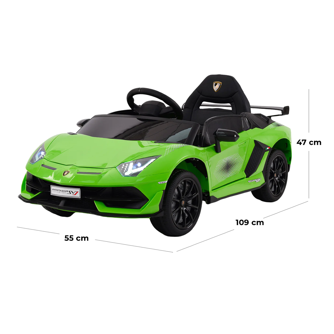 Voiture électrique pour enfants LT971 Lamborghini SVJ SMALL avec télécommande