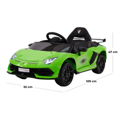 Voiture électrique pour enfants LT971 Lamborghini SVJ SMALL avec télécommande