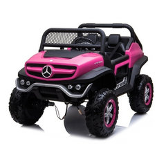 Voiture électrique LT972 Mercedes Unimog pour enfants, avec lumières et sons