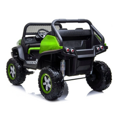 Voiture électrique LT972 Mercedes Unimog pour enfants, avec lumières et sons