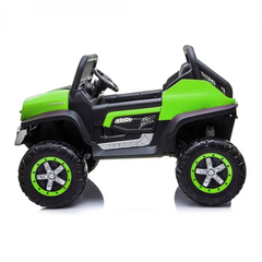 Voiture électrique LT972 Mercedes Unimog pour enfants, avec lumières et sons
