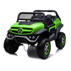 Voiture électrique LT972 Mercedes Unimog pour enfants, avec lumières et sons