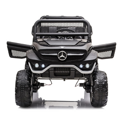 Voiture électrique LT972 Mercedes Unimog pour enfants, avec lumières et sons