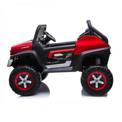 Voiture électrique LT972 Mercedes Unimog pour enfants, avec lumières et sons