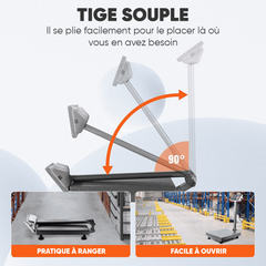 Balance industrielle 150 kg professionnelle à haute précision avec écran LED