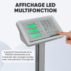 Balance industrielle 150 kg professionnelle à haute précision avec écran LED