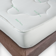 Matelas Double Dormi Bene respirant anti-allergique anti-acariens 160x190x20cm