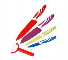 00105 - Ensemble de couteaux avec revêtement céramique antibactériens