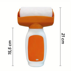Rouleau Peinture Mur 500g Blanc 2 en 1 pour Retouche Peinture à l'Eau