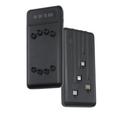 Powerbank 58000mAh Chargeur Rapide Portable avec 4 Câbles Inclus USB