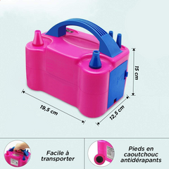 Gonfleur de Ballons Électrique Pompe pour Fêtes avec Deux Modes Portable