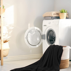 Housse de canapé 3 places avec élastique, uni, anti-tache en tissu piqué