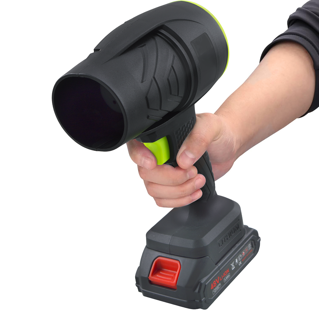 Souffleur Turbo Air Comprimé Sans Fil Électrique pour Poussière et Voiture